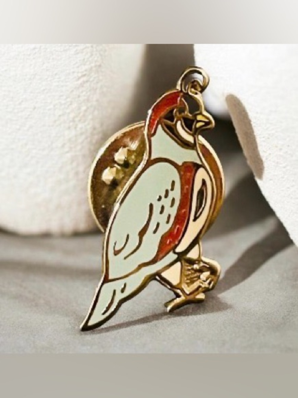🔴Gambel’s Quail Enamel Pin🔴